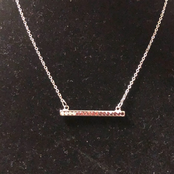 Silver with purple bling stones